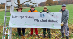 Naturparktag 11.11.2023 - die Baumpfleger