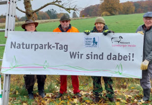 Naturparktag 11.11.2023 - die Baumpfleger