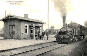 Erster Bahnhof mit Bahnsteig